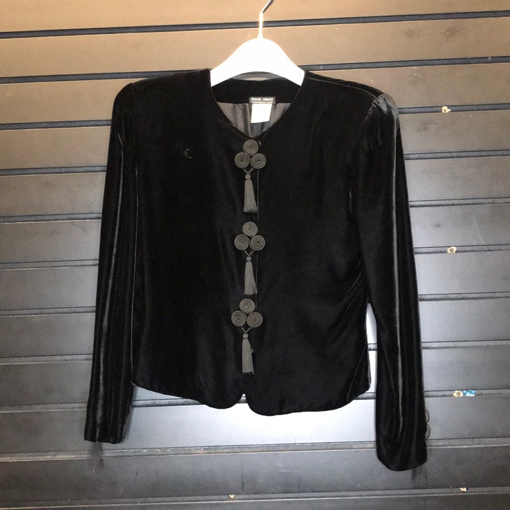 Giorgio Armani Cropped Button Down